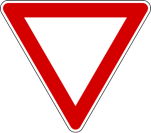 Segnale di Dare Precedenza (triangolo con vertice verso il basso)